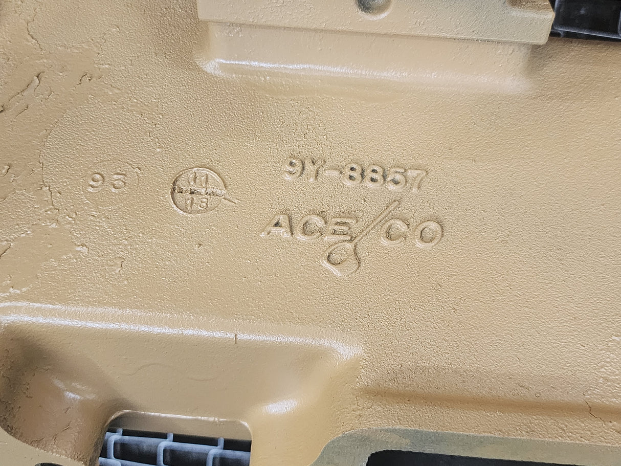Caterpillar 3406C Engine Intake Manifold W/Oil Canister OEM 9Y8857 For Sale