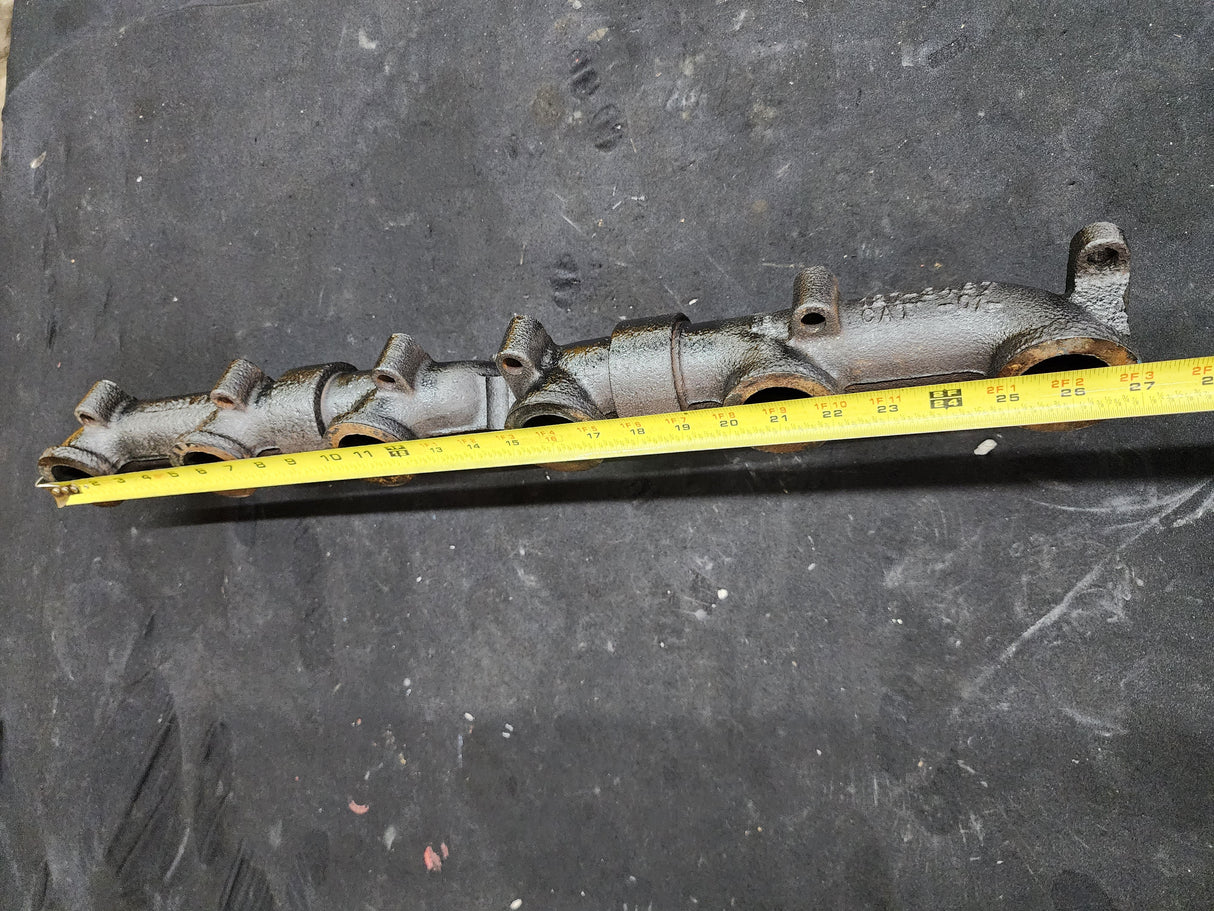 Caterpillar 3126 Engine Exhaust Manifold For Sale, End Exhaust Manifold Part # 127-3467 CAT -01-
