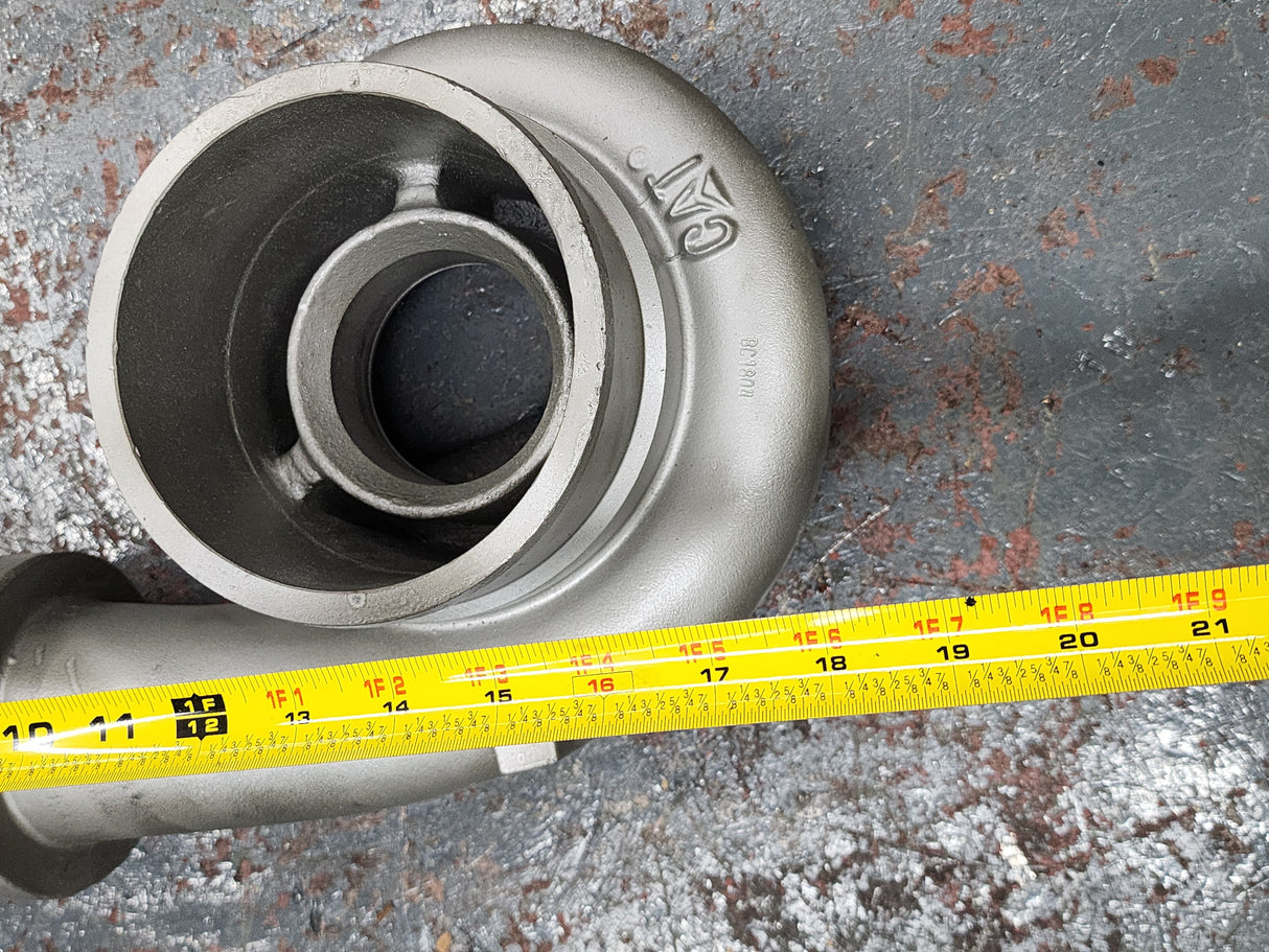 Caterpillar C15 Engine Turbine (Turbo Shell) with Turbo Intake Elbow Tube 7W-3144-4-
