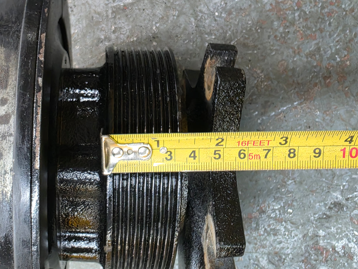 Borg Warner Dual Pilot Fan Clutch Part # 1090-09650-01, Mounting Base Part # 41767, Pulley Part # 41760 For Sale