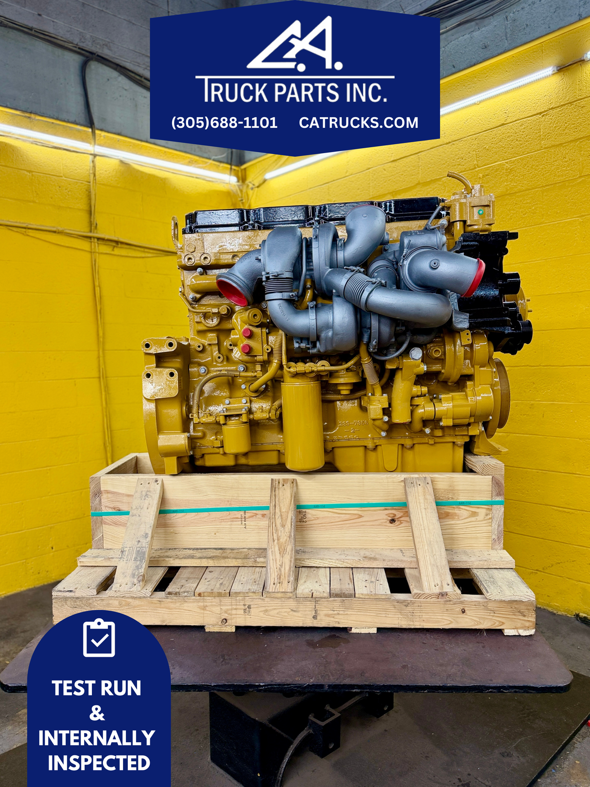 2006 Caterpillar C13 ACERT Diesel Engine For Sale, KCB