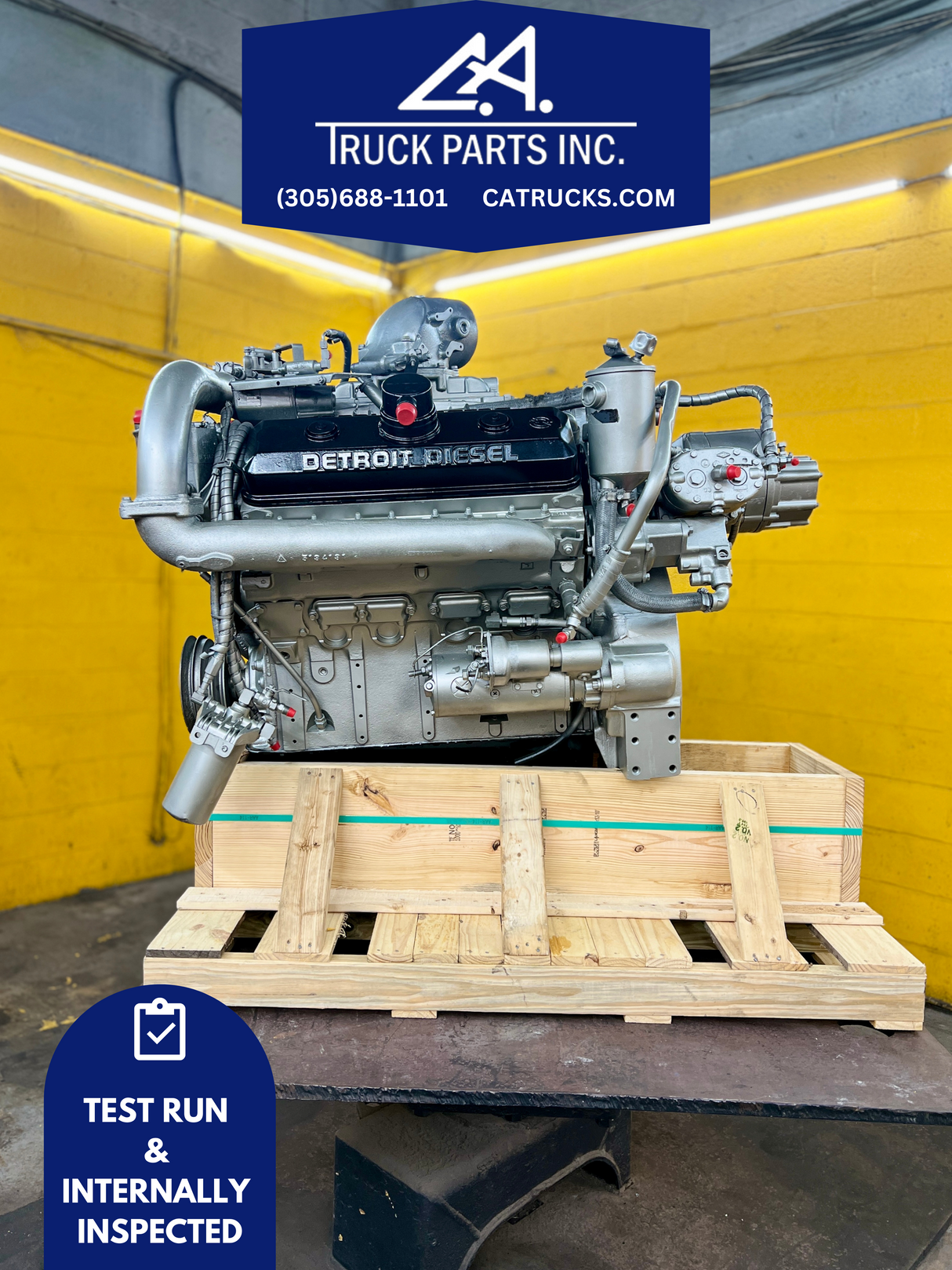 1997 Detroit 8V71N Diesel Engine For Sale