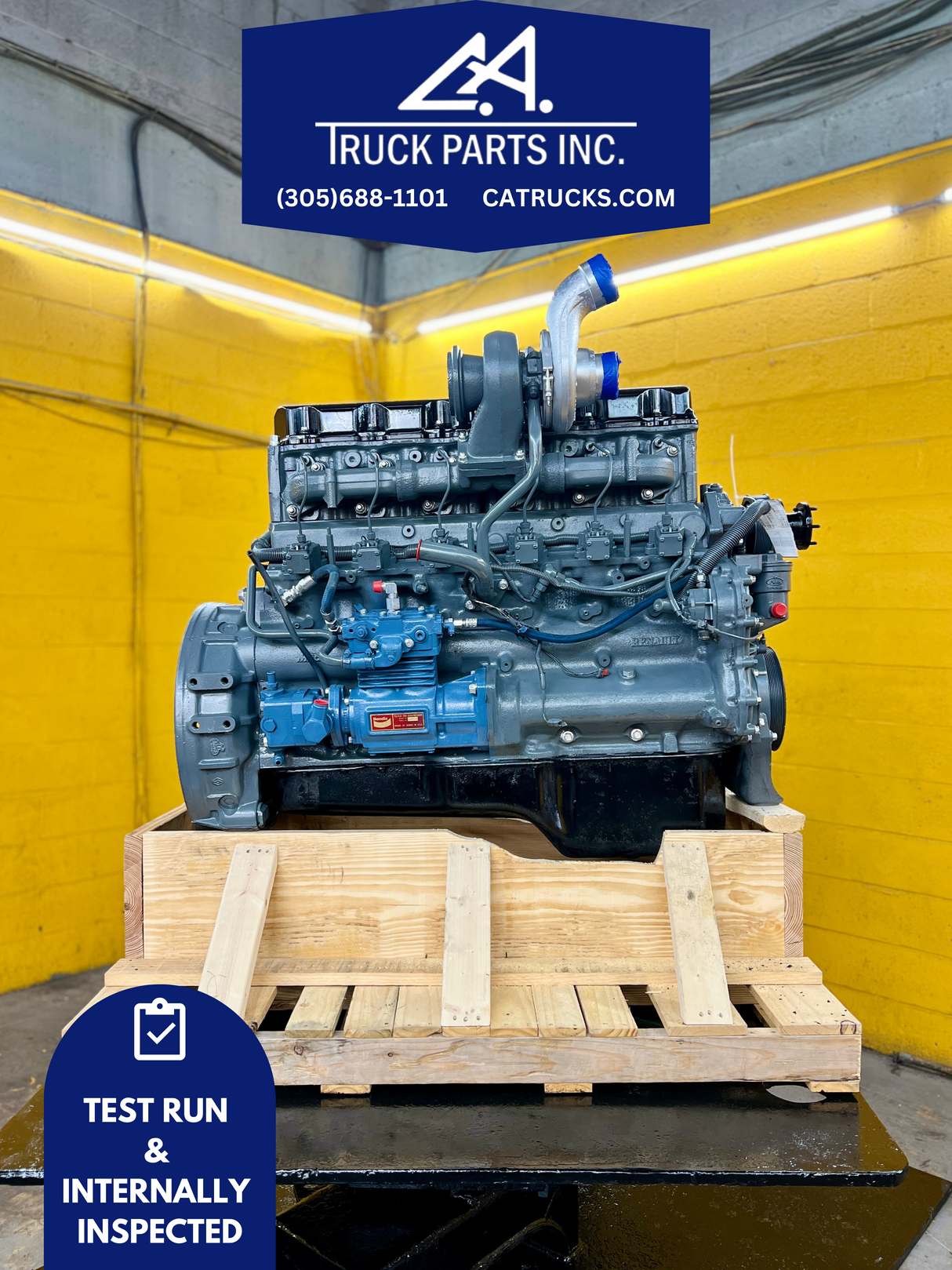 2001 Mack E7 ETECH Diesel Engine For Sale, 400HP