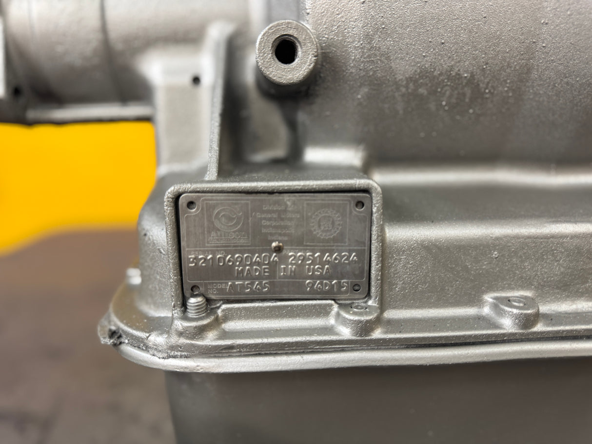 Allison AT545D Transmission For Sale, AT545 D w/ PTO Provision/Gear