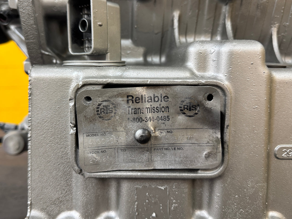 Allison 4500RDSP Transmission For Sale, 4500RDS P