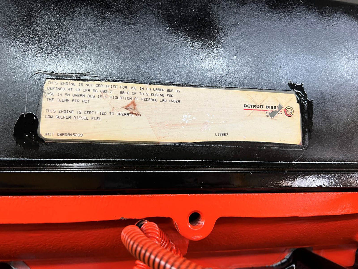 2006 Detroit Series 60 14.0L Diesel Engine For Sale, DDEC5