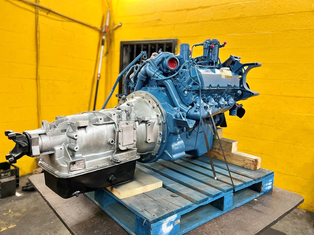1994 International T444 Diesel Engine For Sale with Allison AT545 Transmission