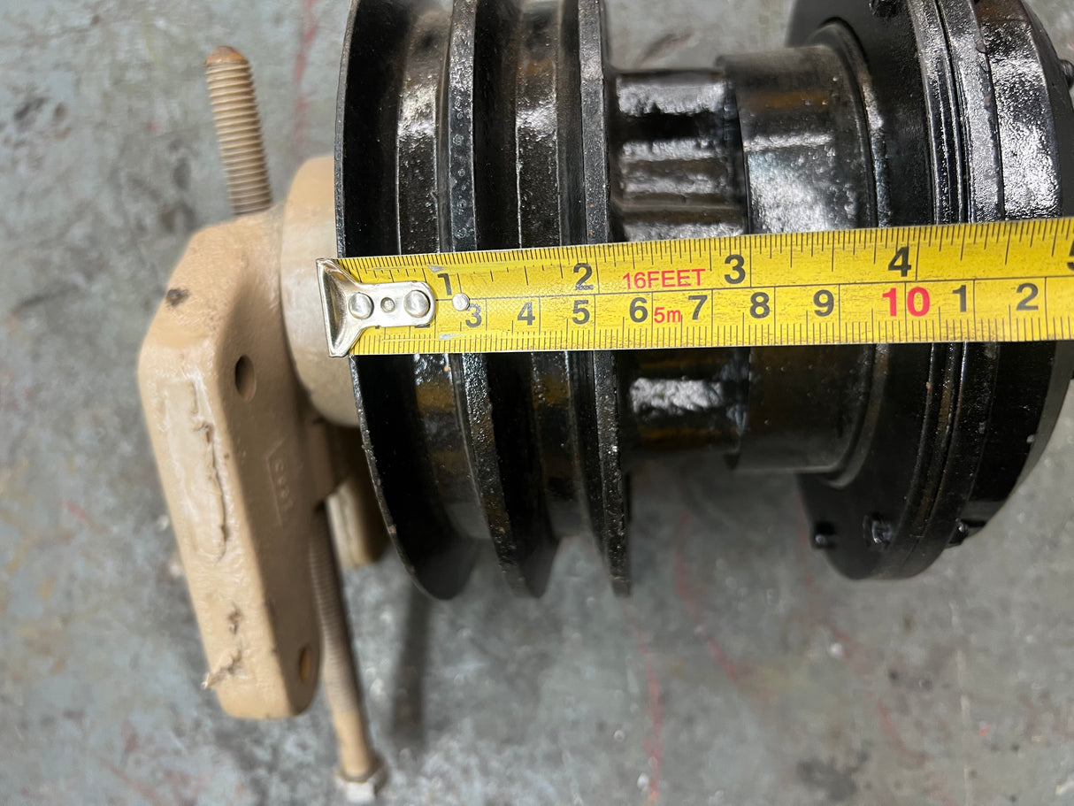 Cummins DynAir Fan Hub Assembly w/ Adjustable Bracket For Sale, Pulley Part # 80635, Base Part # 39513