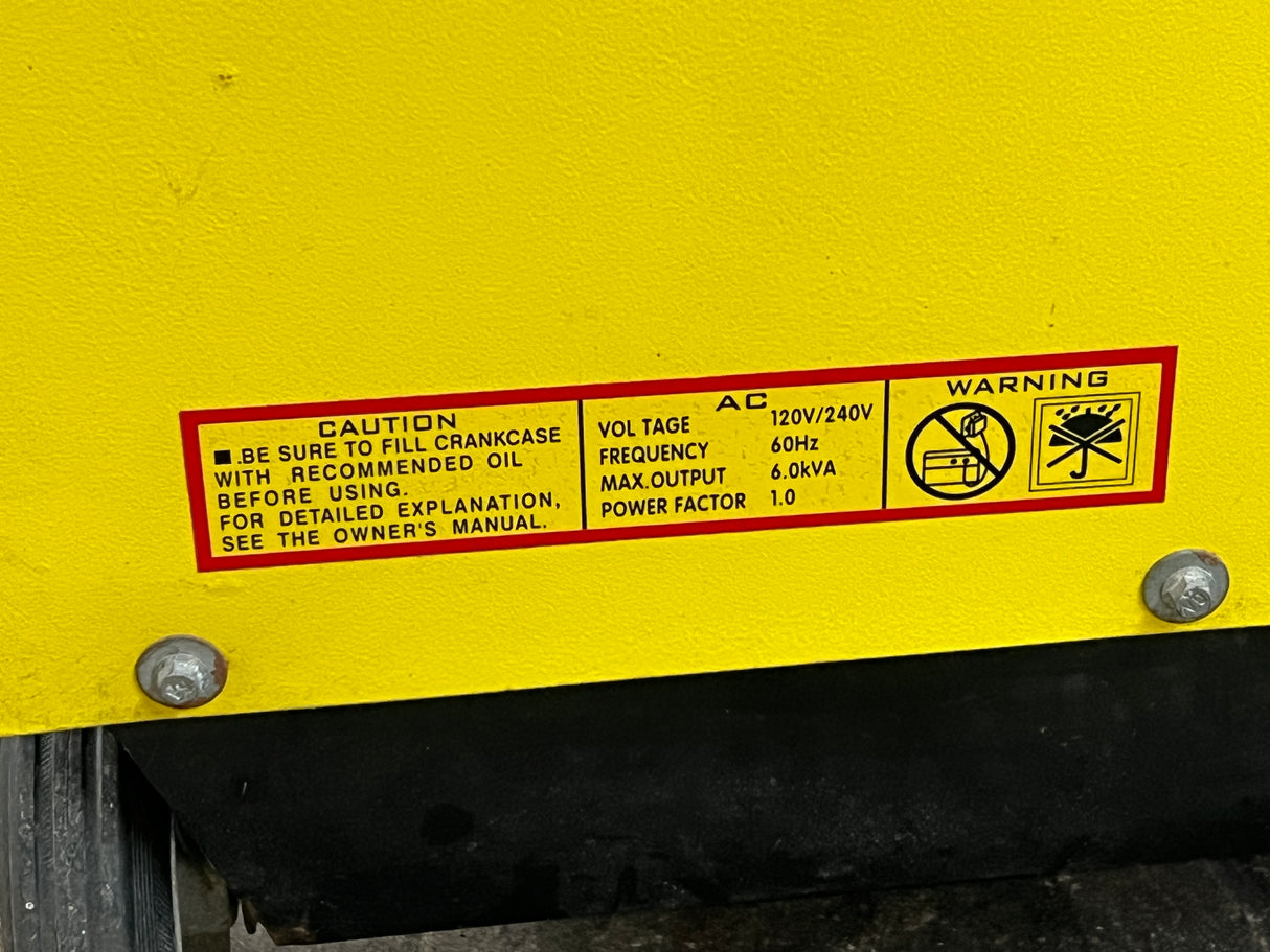 CH6000LN 60Hz Diesel Generator For Sale