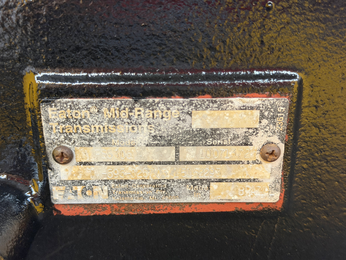 Eaton Fuller FS5306A Transmission For Sale