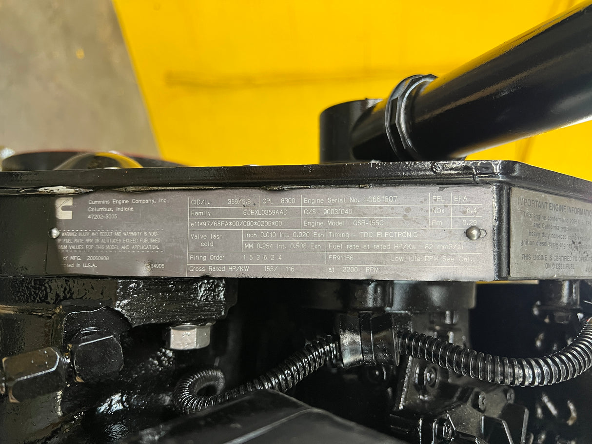 2005 Cummins QSB 5.9L Diesel Engine For Sale