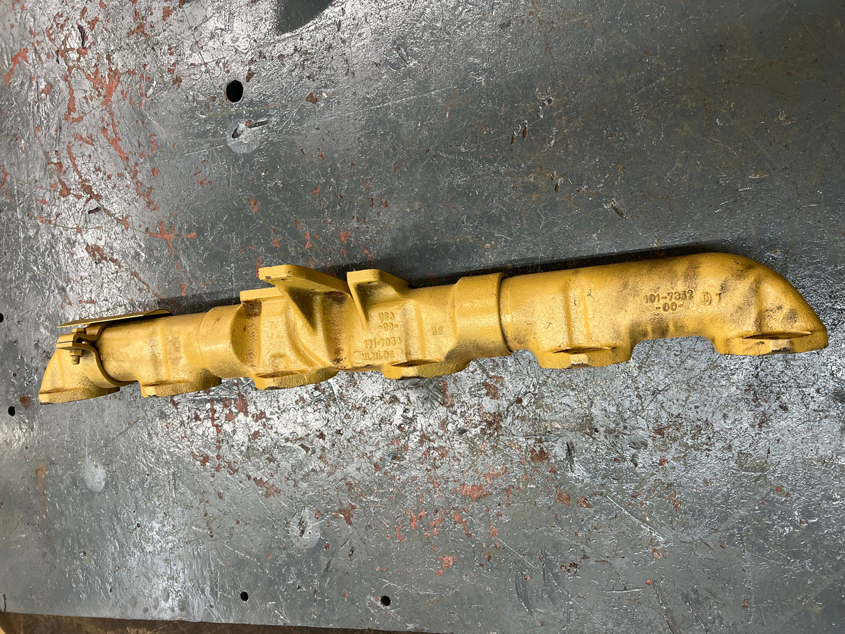 OEM Caterpillar Engine 3-Part Exhaust Manifold