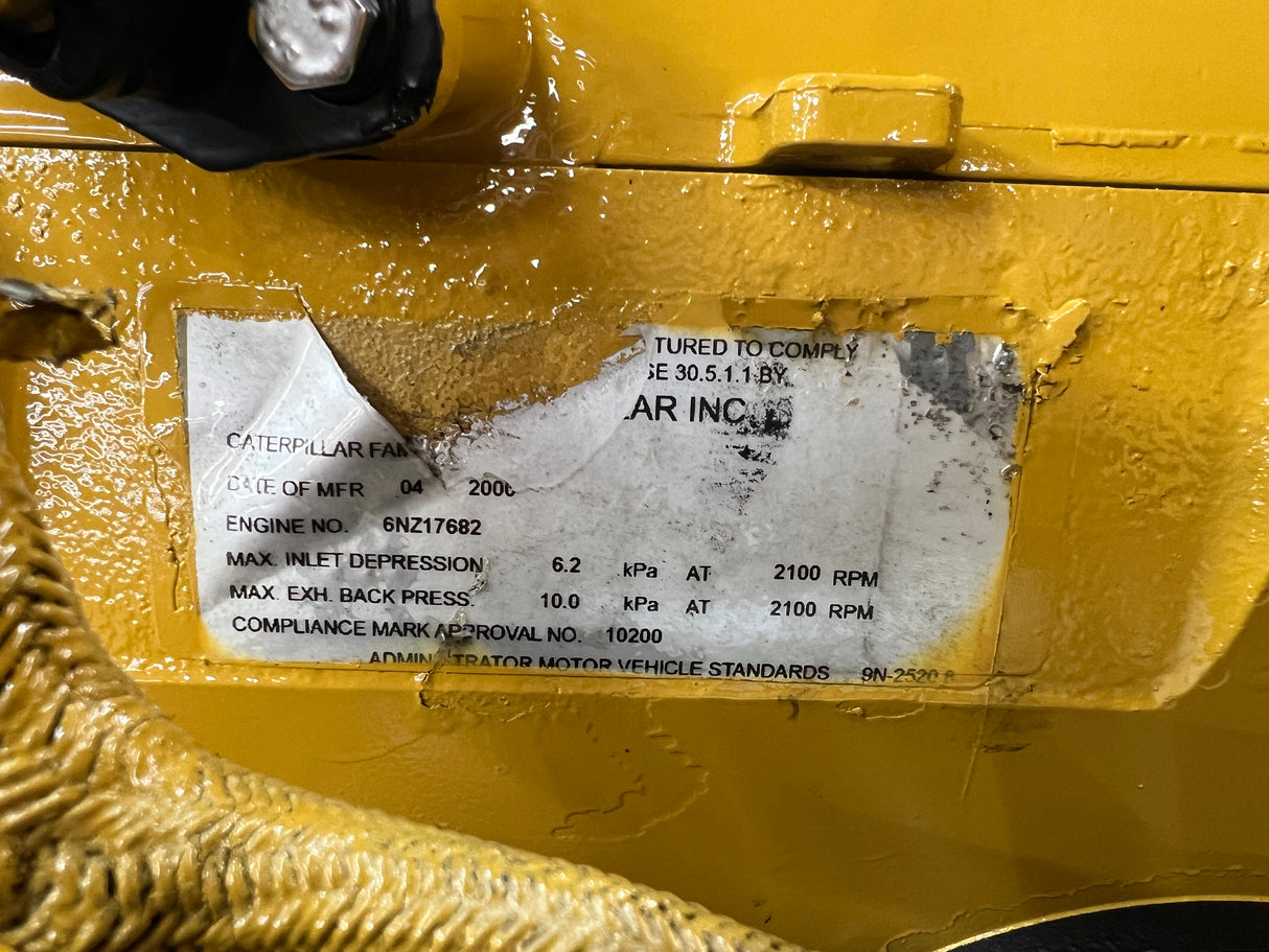 2000 Caterpillar C15 6NZ Diesel Engine For Sale with Jake Brakes