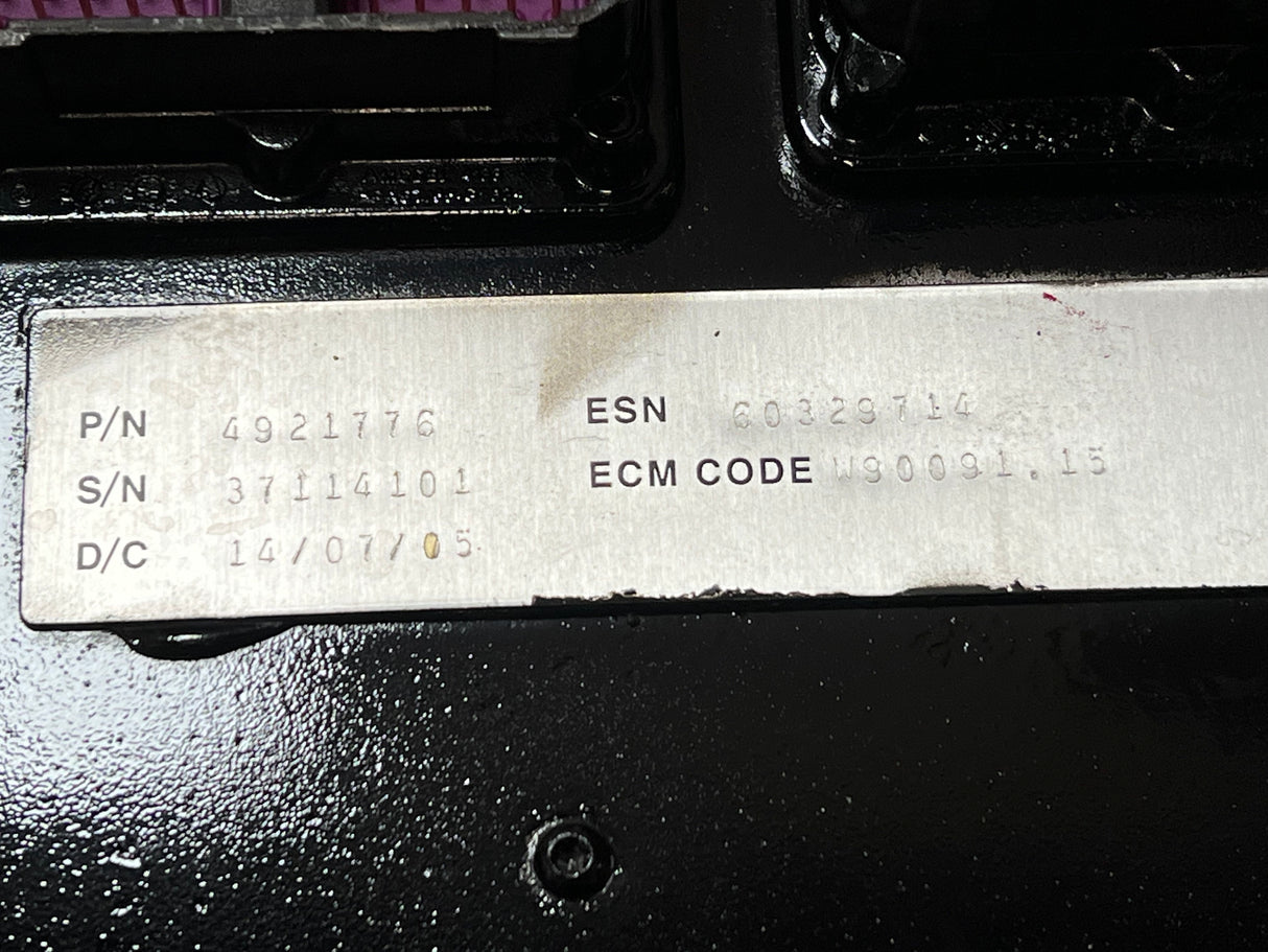 Cummins ISC Engine Control Module (ECM) CM850, 4921776 For Sale