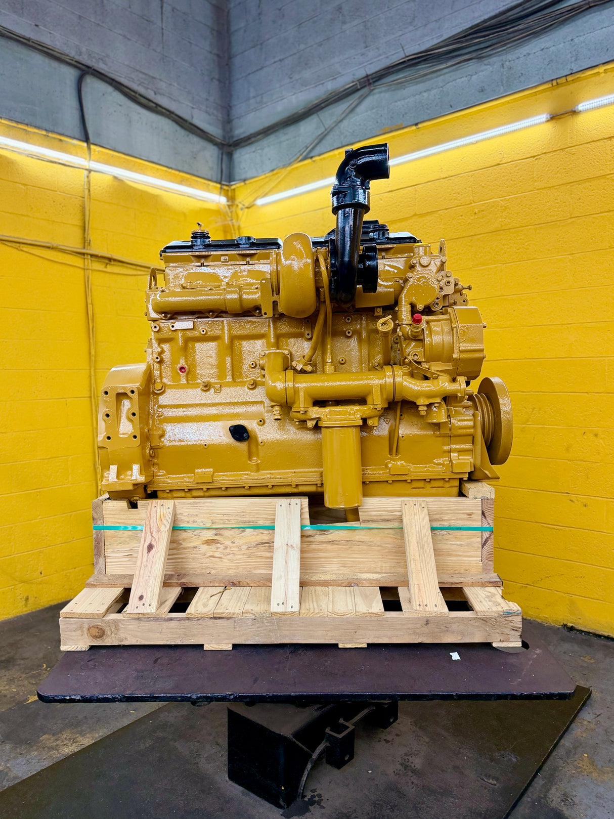 1989 Caterpillar 3406B Diesel Engine with Jake Brakes, AIR TO AIR