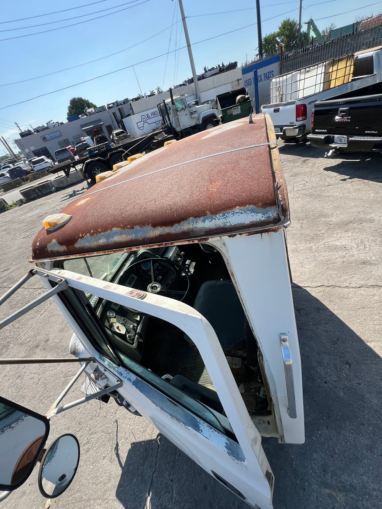 1993 Ford LNT8000 Short Conventional Cab Shell For Sale