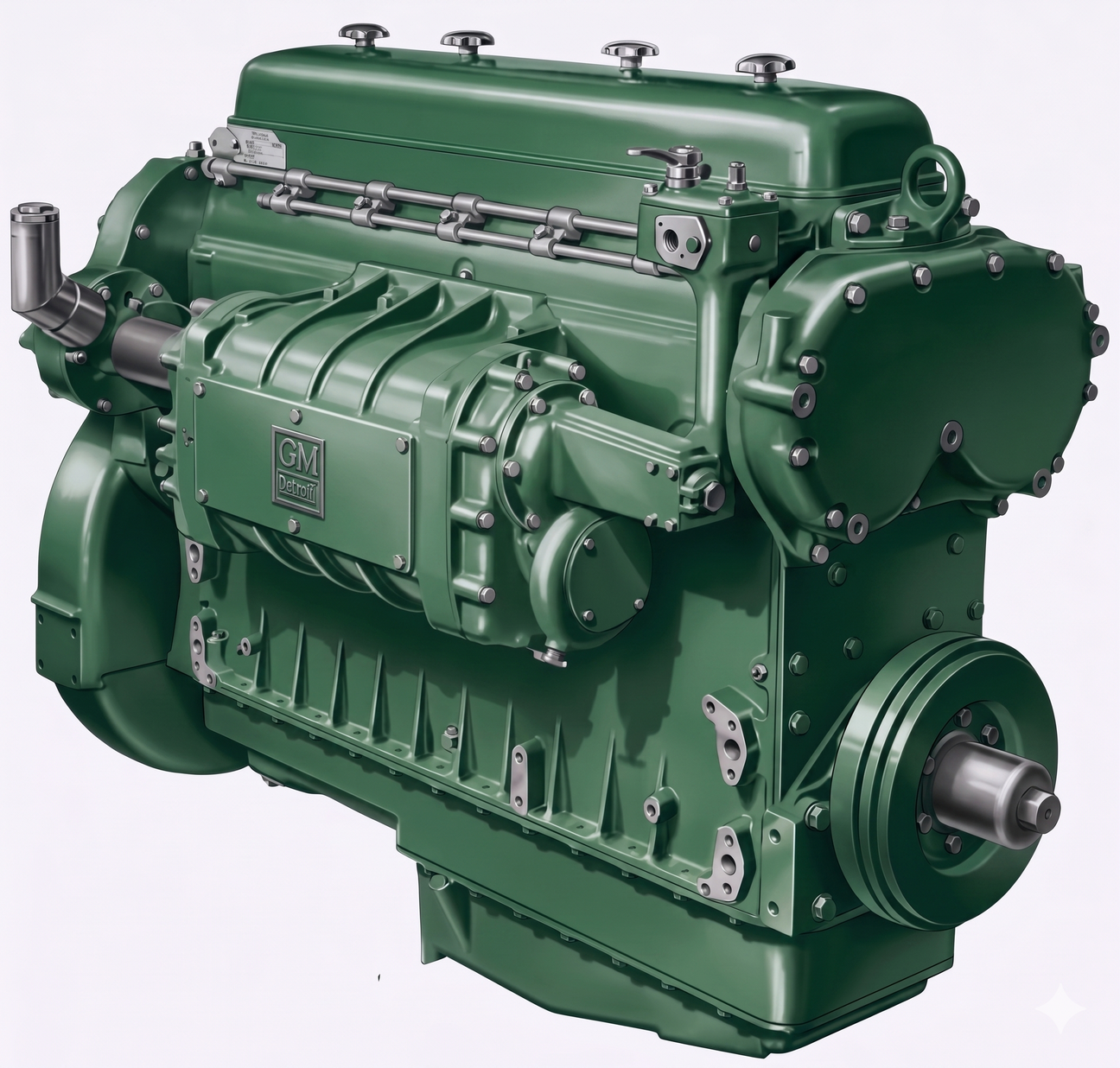 detroit 6v92 diesel engine for sale