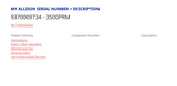 Allison MD3500PRM Transmission For Sale, HD3500P