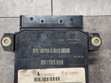 Allison, TCM Part # 29549402, Model No. A54, e11, 10R022849, Supplier P/N # ATA5401
