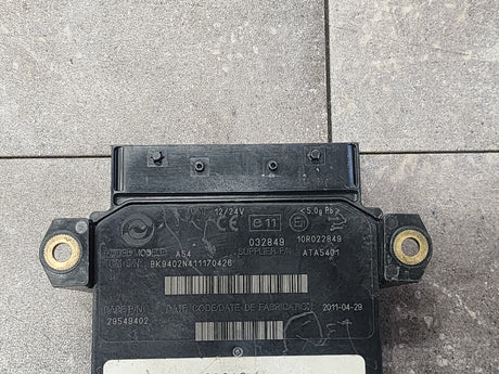Allison, TCM Part # 29549402, Model No. A54, e11, 10R022849, Supplier P/N # ATA5401