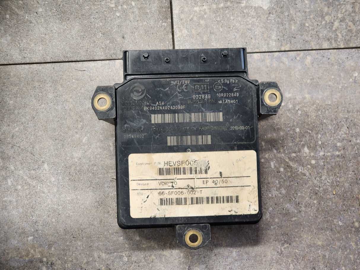 Allison TCM Part # 29549402, Model No. A54, e11, 10R022849 For Sale