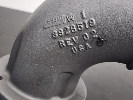 Cummins ISC 8.3L Air Intake Connection Tube 3928519 REV 02 For Sale