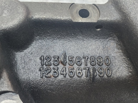 International DT466E EGR Diesel Engine Fuel & Oil Manifold Rail Part# 1841968C4