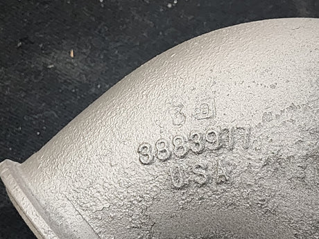 2008 CUMMINS ISM DIESEL ENGINE 3883977 Air Transfer Elbow Tube For Sale