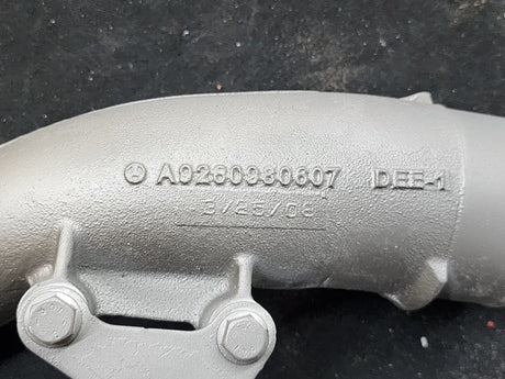 Mercedes OM926LA Diesel Engine Turbo Air Intake Transfer Elbow DEE-1 For Sale