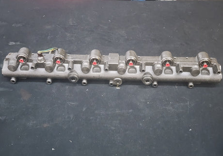 International DT466E EGR Diesel Engine Fuel and Oil Manifold Rail Part# 1841968C4 For Sale