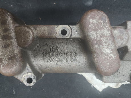 International DT466E EGR Diesel Engine Fuel and Oil Manifold Rail Part# 1841968C4 For Sale