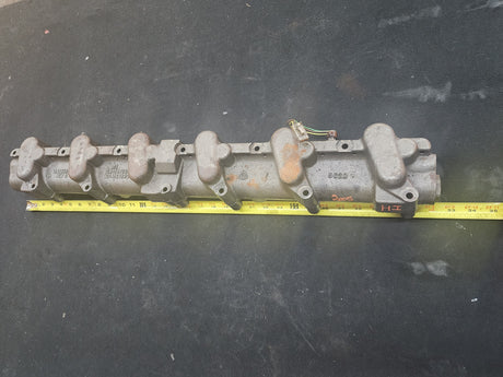 International DT466E EGR Diesel Engine Fuel and Oil Manifold Rail Part# 1841968C4 For Sale