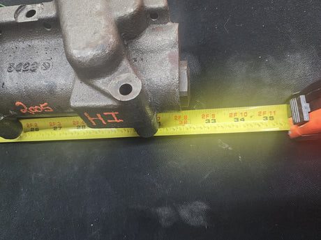 International DT466E EGR Diesel Engine Fuel and Oil Manifold Rail Part# 1841968C4 For Sale