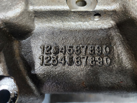 International DT466E EGR Diesel Engine Fuel and Oil Manifold Rail Part# 1841968C4 For Sale