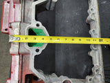 2008 Cummins ISM 410 Diesel Engine Rocker Arm Housing with Front Lifting Bracket, EGR Valve, Air Intake Manifold & Wire Harness
