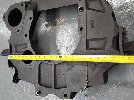 International DT466 Diesel Engine Flywheel Housing W/Mounts For Sale