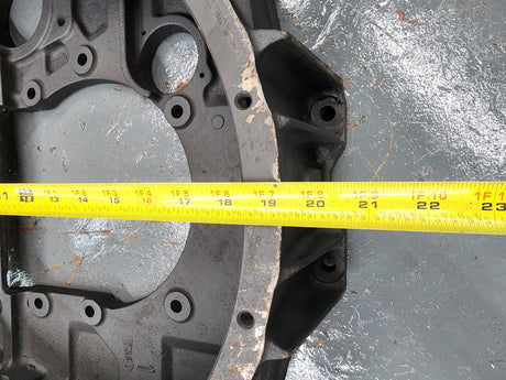 International DT466 Diesel Engine Flywheel Housing W/Mounts For Sale