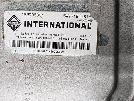 International DT466E ECM 4307224R1 For Sale, W/ EGR