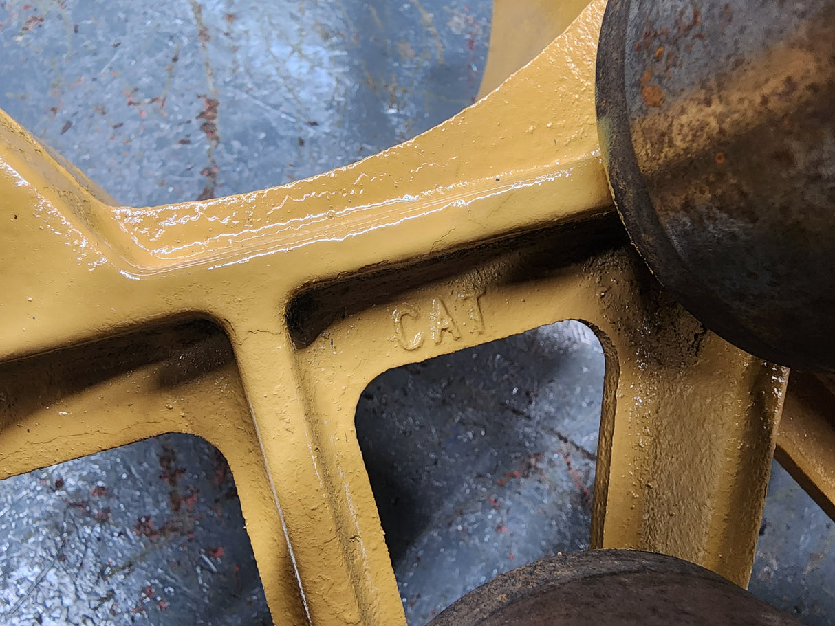 Caterpillar C13 Engine Support Bracket 222-2899-03- W/Tensioner Pulley 211-7895