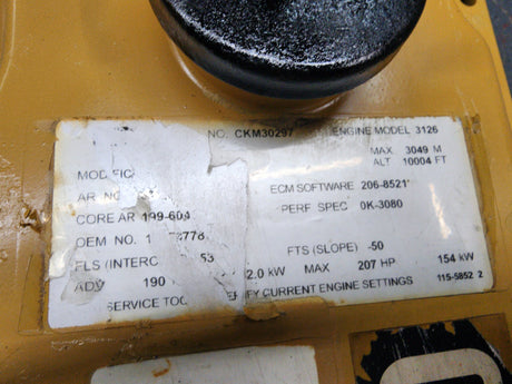 OEM Caterpillar 3126 Valve Cover 167-8362 W/Breather 164-0210 For Sale