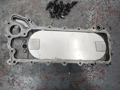 Isuzu NPR 4HE1XS Oil Cooler &amp; Housing KC02 For Sale