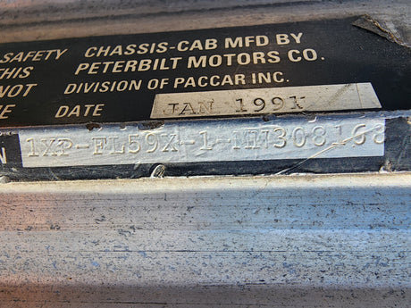 1991 Peterbilt 378 Conventional Cab