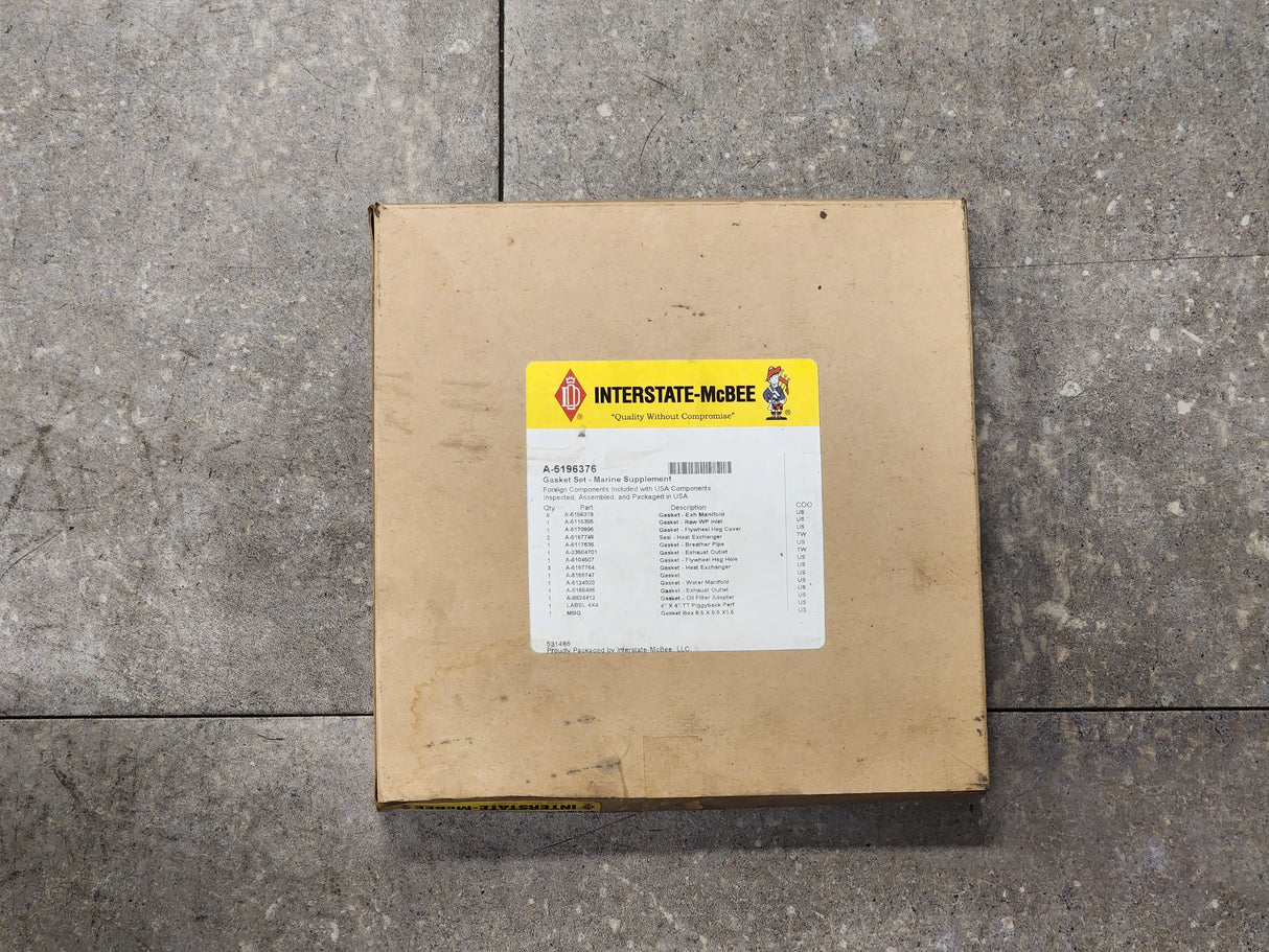 McBee's Detroit Marine Supplement Gasket Set A-5196376