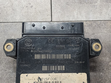 Allison Transmission Control Module (TCM) Part # 29549402, Model No. A54, e11, 10R022849