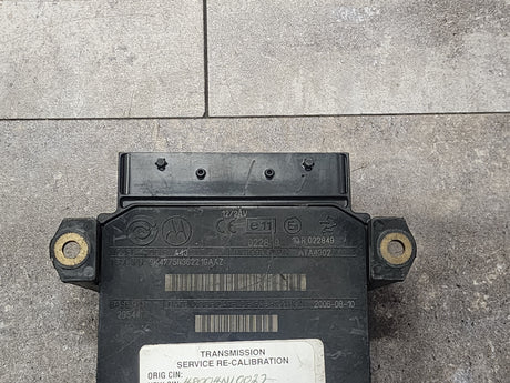 Allison Transmission Control Module (TCM) Part # 29544775, Model No. A43, e11, 10R022849