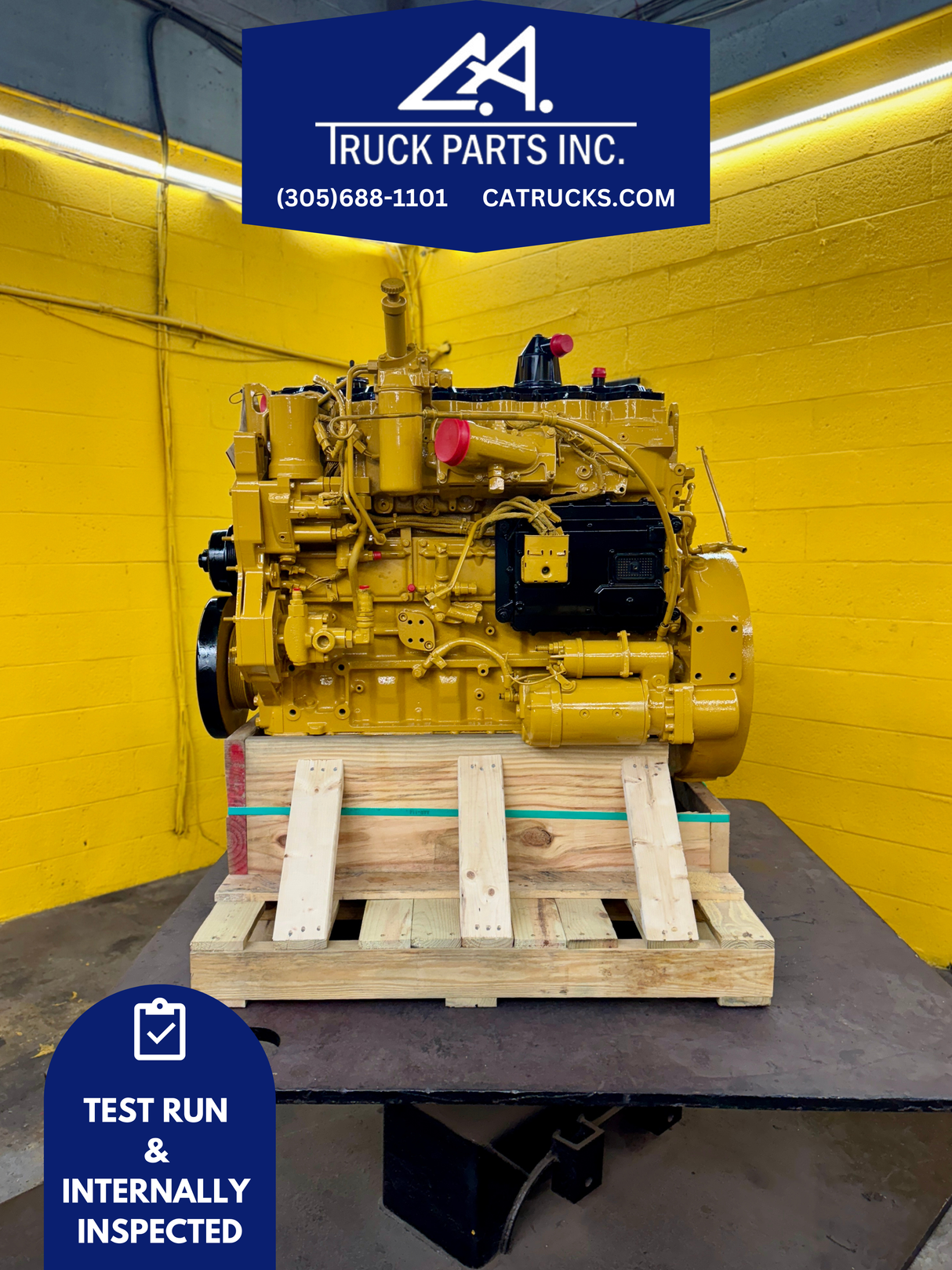 1998 Caterpillar 3126 Diesel Engine For Sale, 7AS