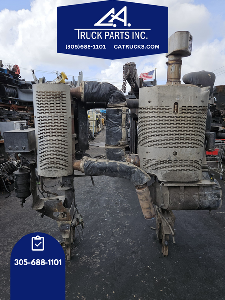 2016 Mack MRU613 After-Treatment and Air Cleaner Assembly