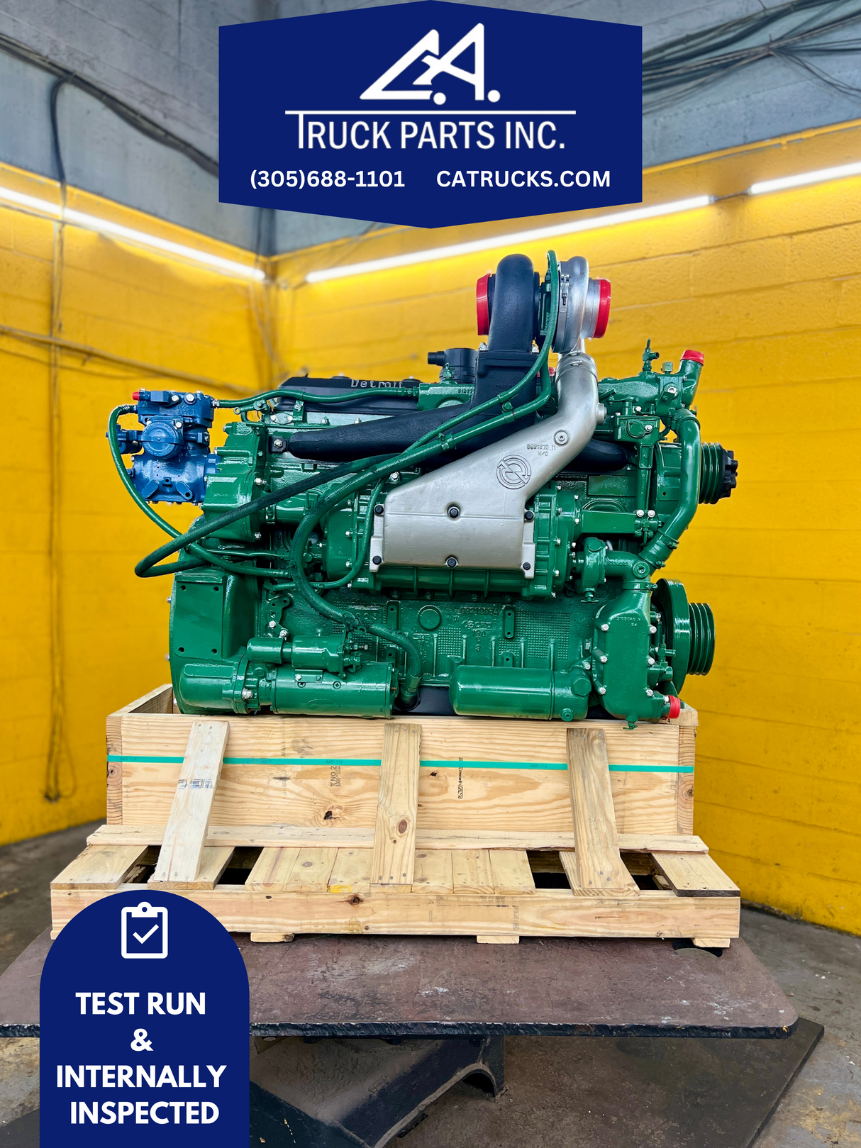 Detroit 6-71 Diesel Engine For Sale, TURBOCHARGED