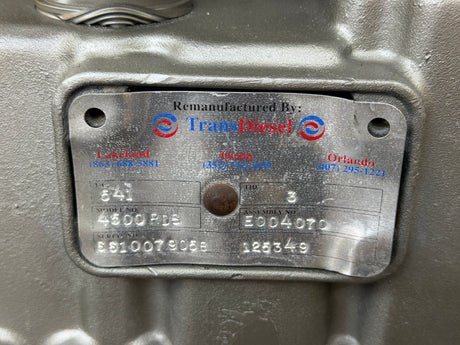 Allison HD4560P Transmission For Sale, HD4560 P