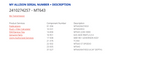Allison MT643 Transmission For Sale, Part # 23040483